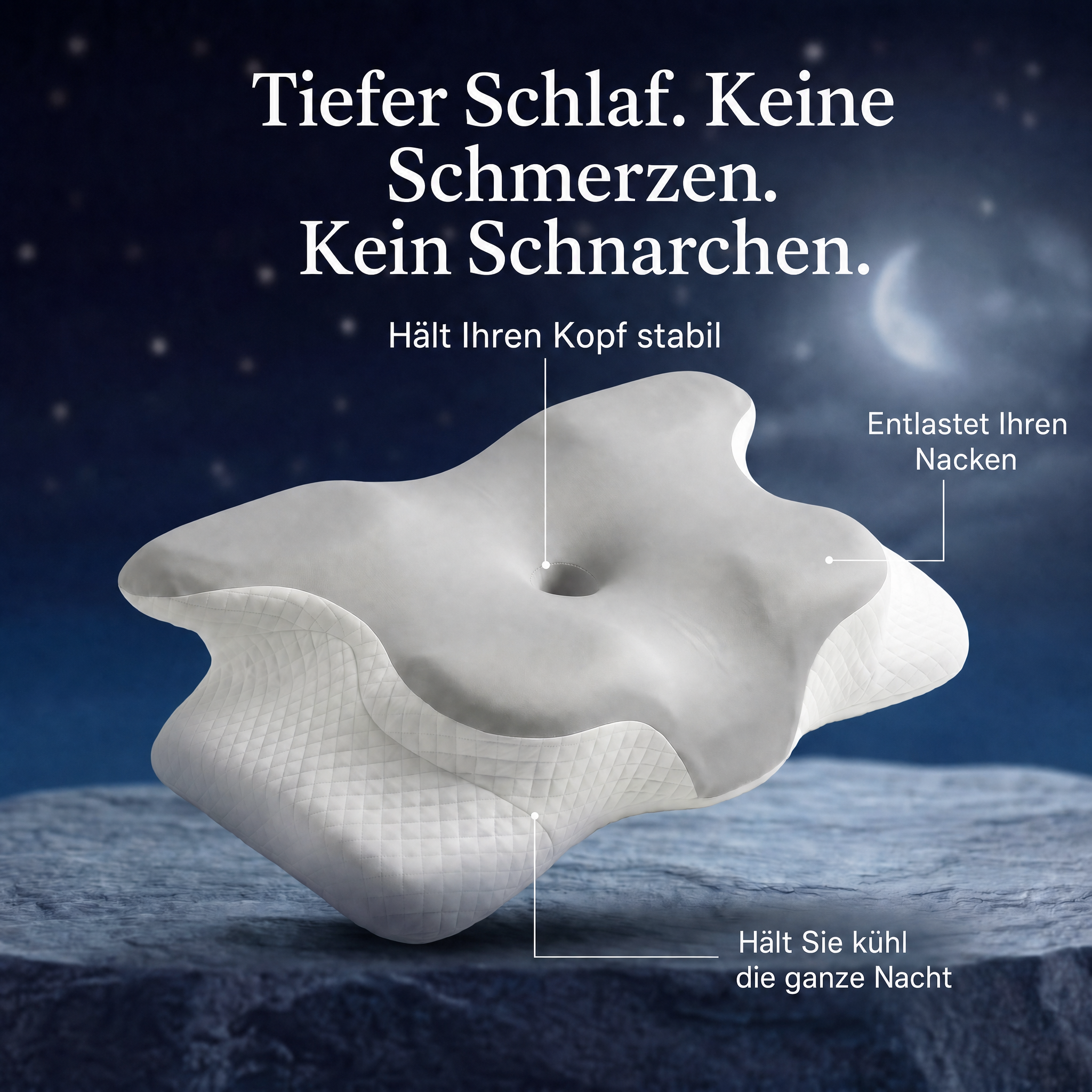 The Sleepr Ergonomic Pillow