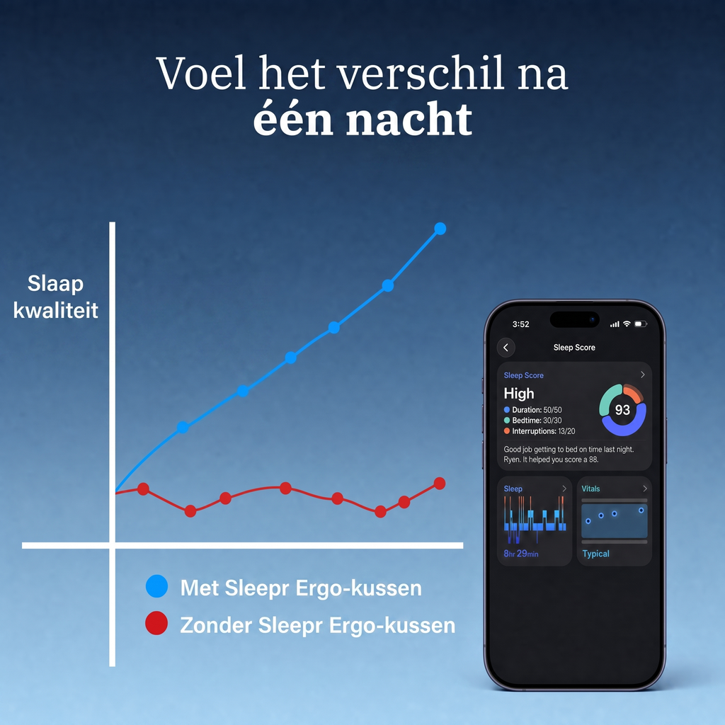 The Sleepr Ergonomic Pillow