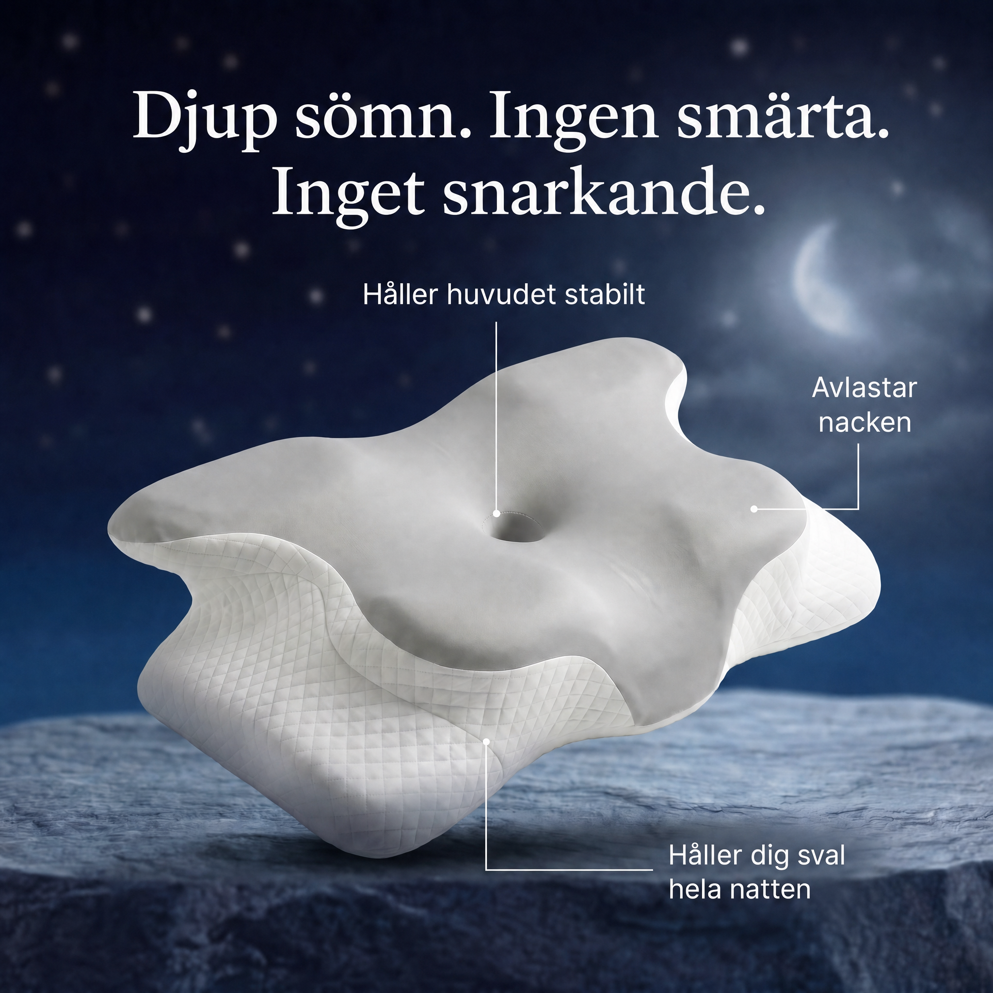The Sleepr Ergonomic Pillow